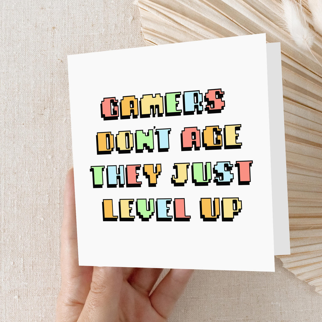 Birthday Card Gamers Don&