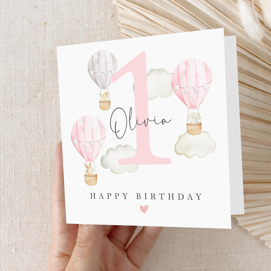 1st Birthday Card, Children&