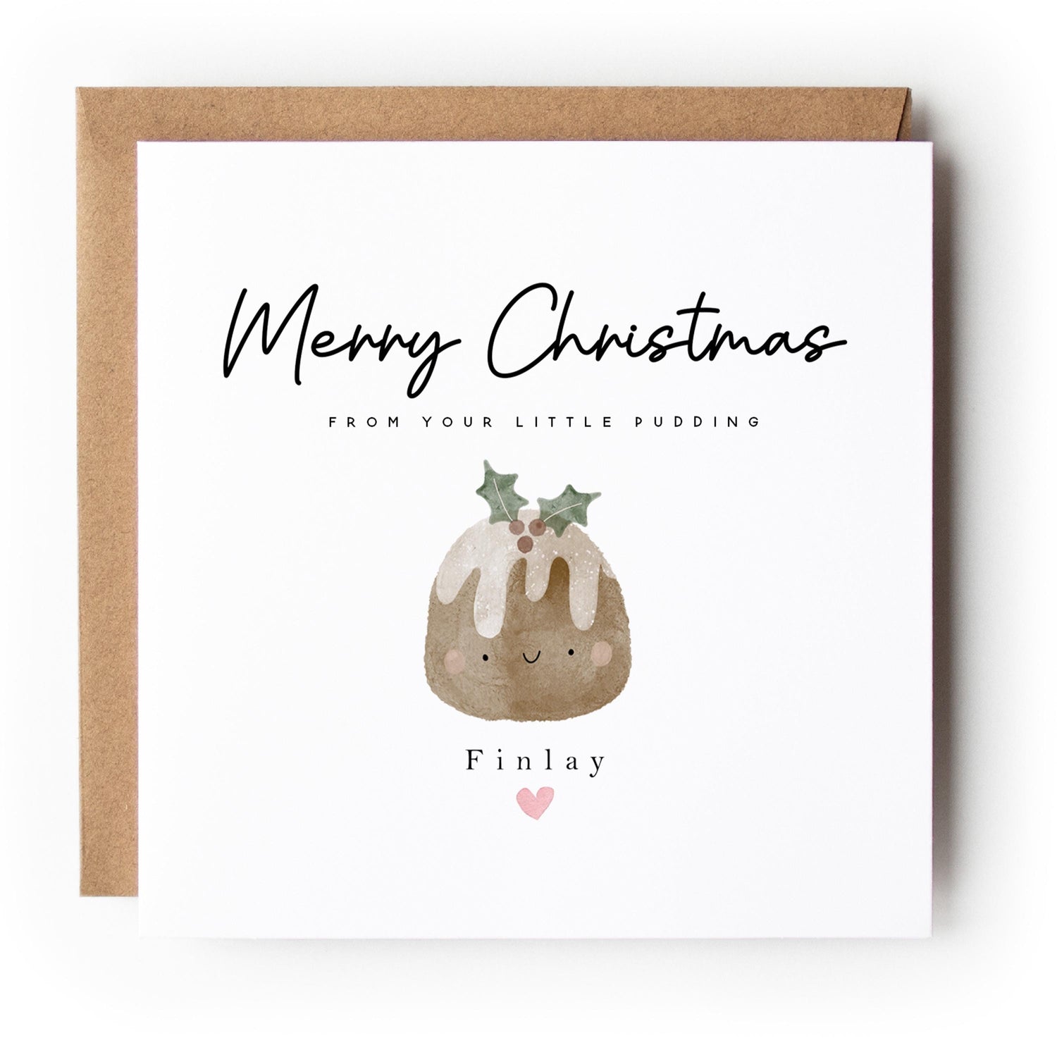Christmas Card For Dad-Christmas Card For Mum-Personalised Christmas Card For Parents-Christmas Card Grandparents-Christmas Card Family Gift