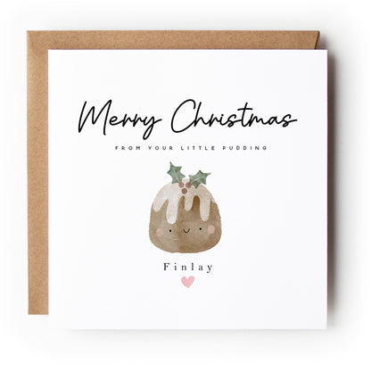 Christmas Card For Dad-Christmas Card For Mum-Personalised Christmas Card For Parents-Christmas Card Grandparents-Christmas Card Family Gift