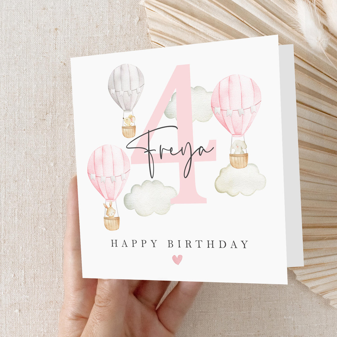 4th Birthday Card,Children&