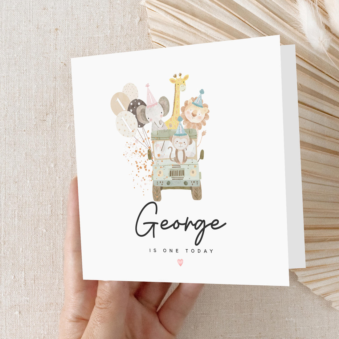 Personalised Birthday Card, Children&