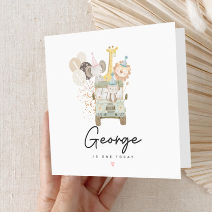 Personalised Birthday Card, Children&