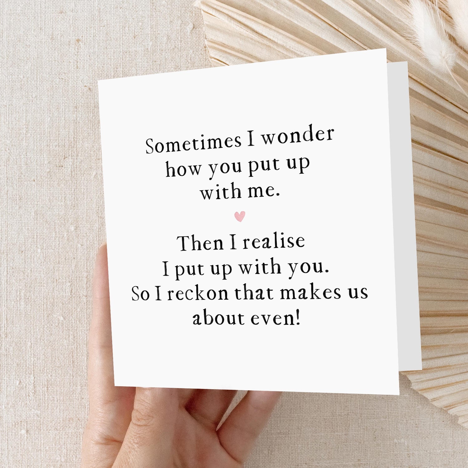 Anniversary Card-Birthday Card-Valentines Card-Funny Card-Humour-Card For Husband Wife Boyfriend Girlfriend-Anniversary Gift Funny-Greetings