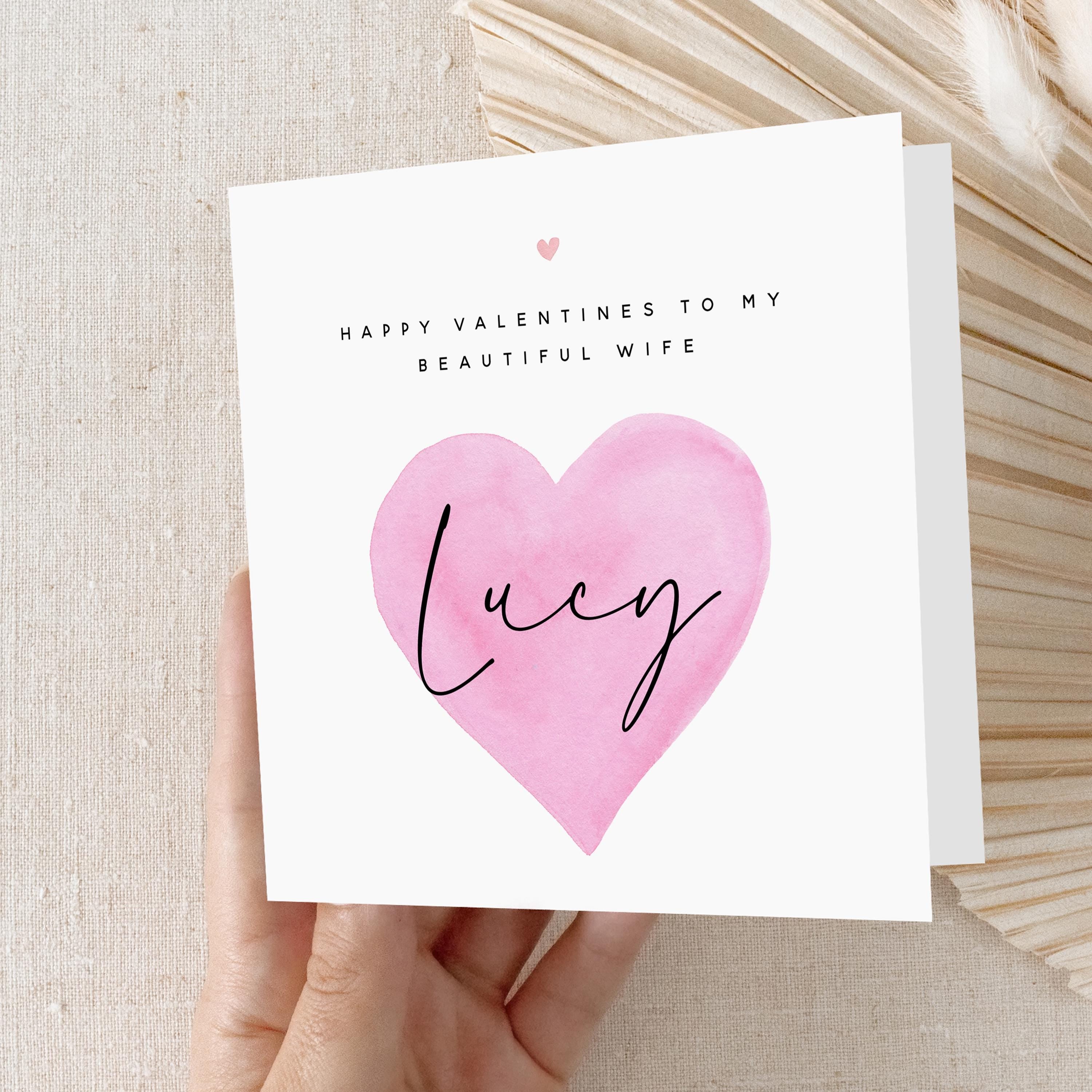 Wife Valentines Card, Valentine&