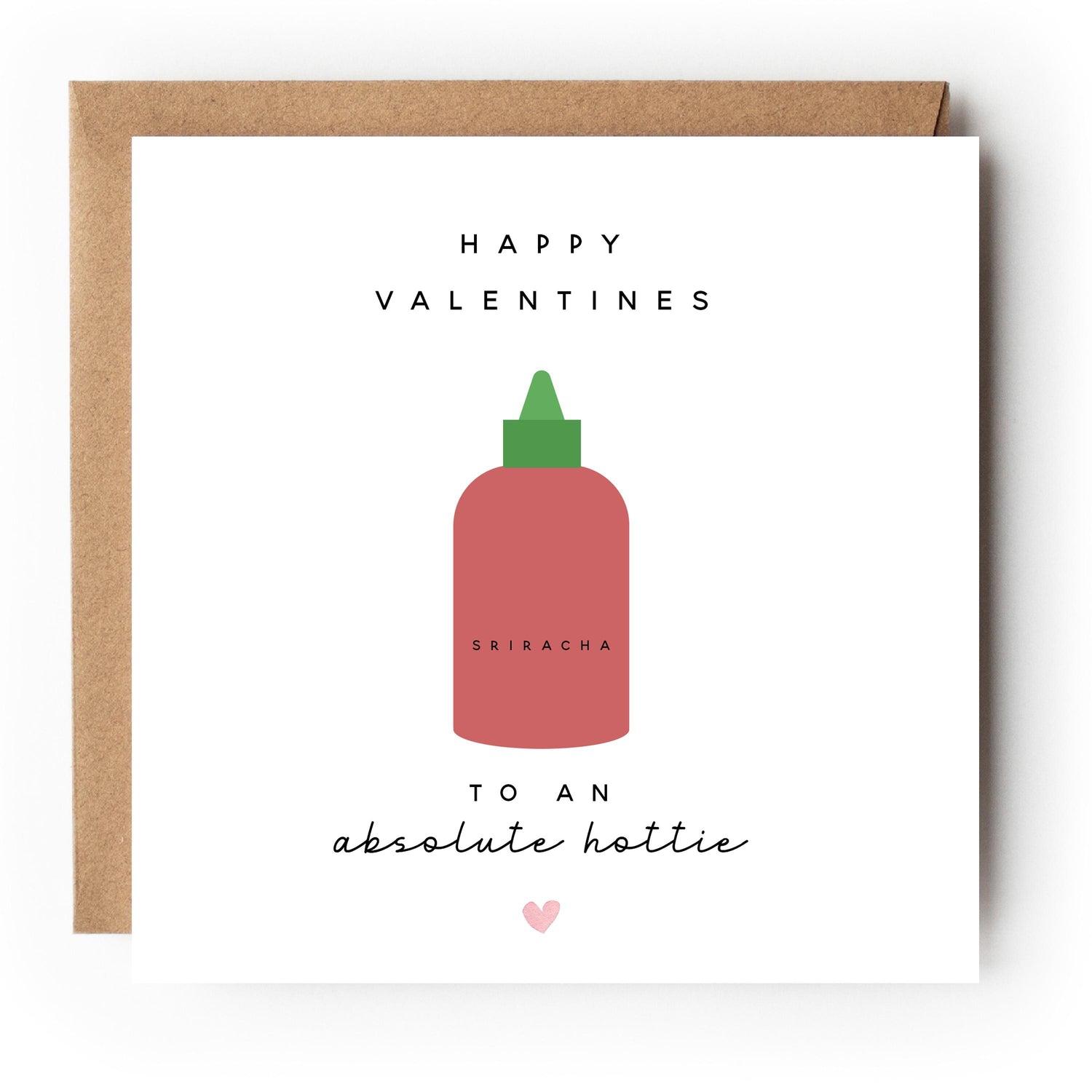 Valentines Card, Absolute Hottie Valentine&
