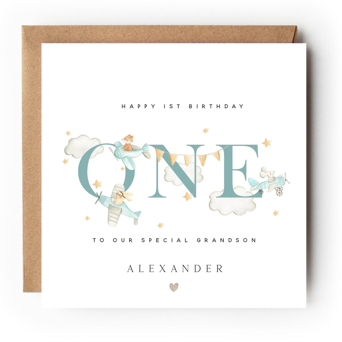 Personalised Birthday Card, Children&