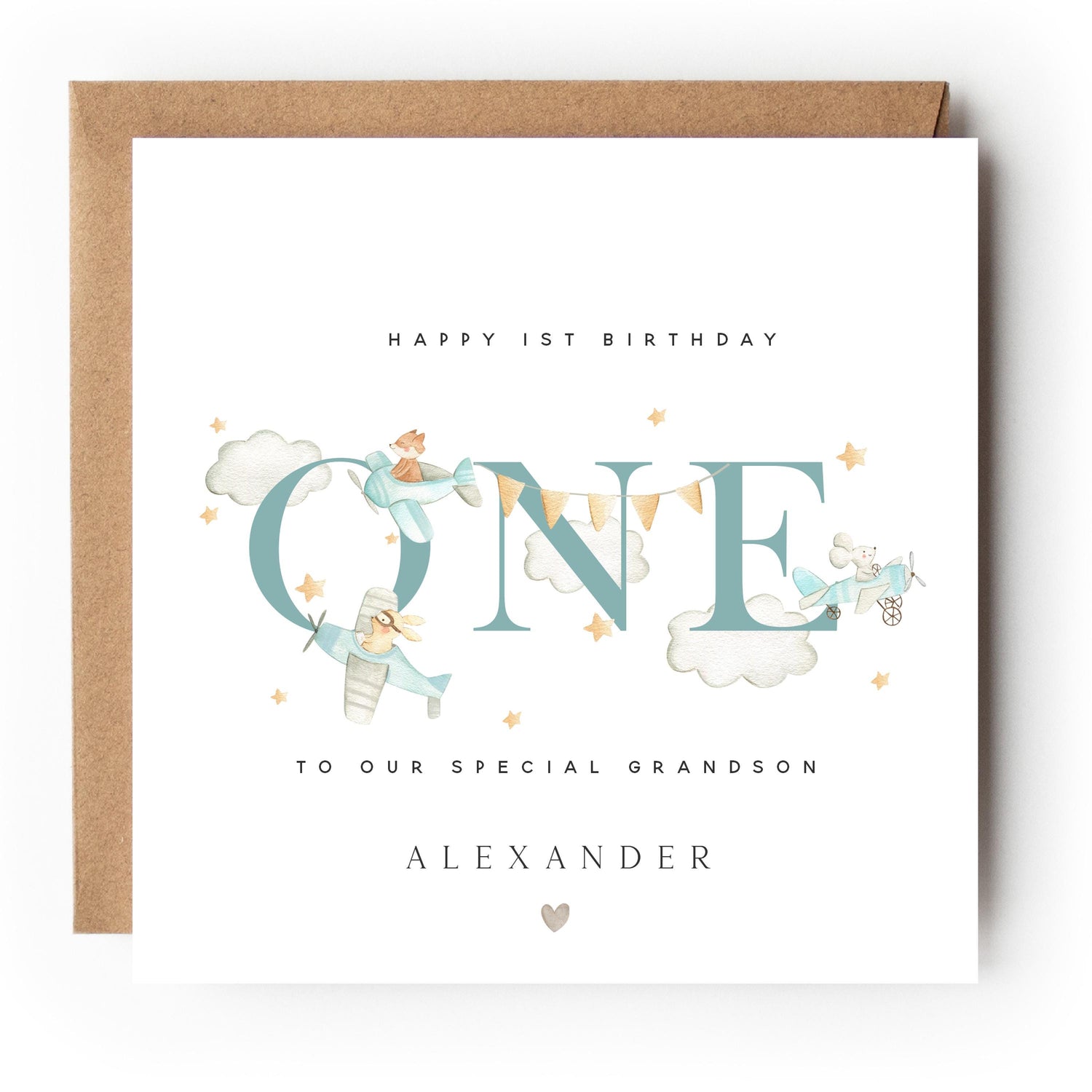 Personalised Birthday Card, Children&