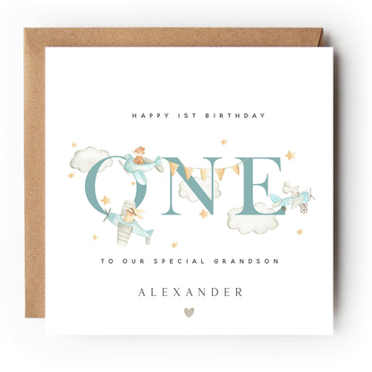 Personalised Birthday Card, Children&