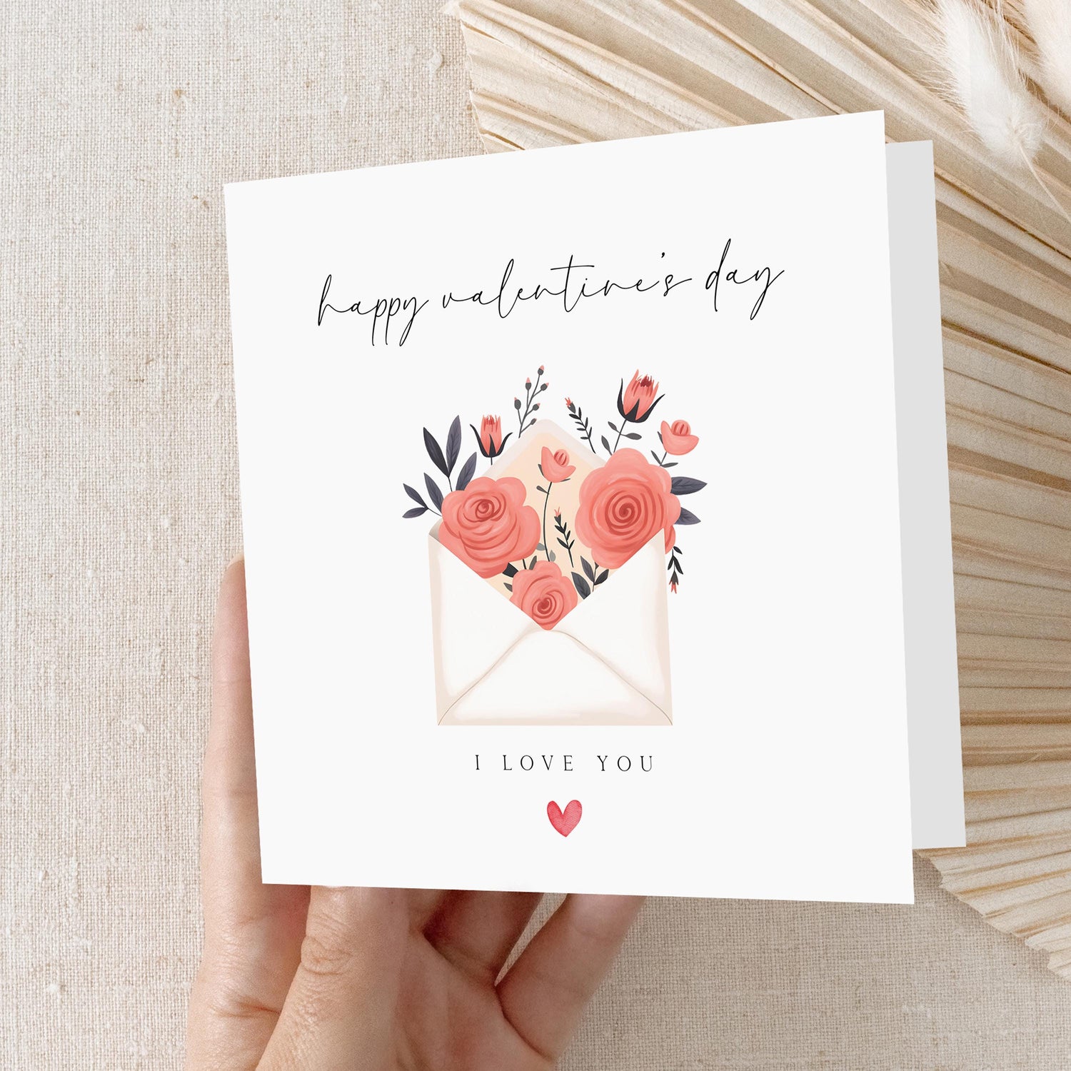 Happy Valentines Day Card- For My Wife, Husband Card, Card For Girlfriend, Boyfriend, Partner Card, Valentine&