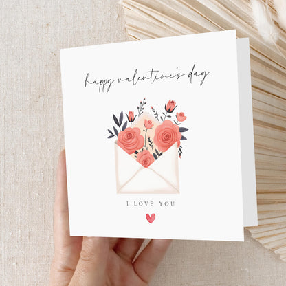 Happy Valentines Day Card- For My Wife, Husband Card, Card For Girlfriend, Boyfriend, Partner Card, Valentine&