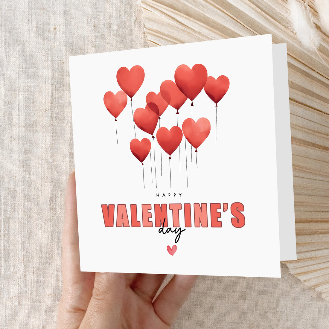 Happy Valentines Day Card- For My Wife, Husband Card, Card For Girlfriend, Boyfriend, Partner Card, Valentine&