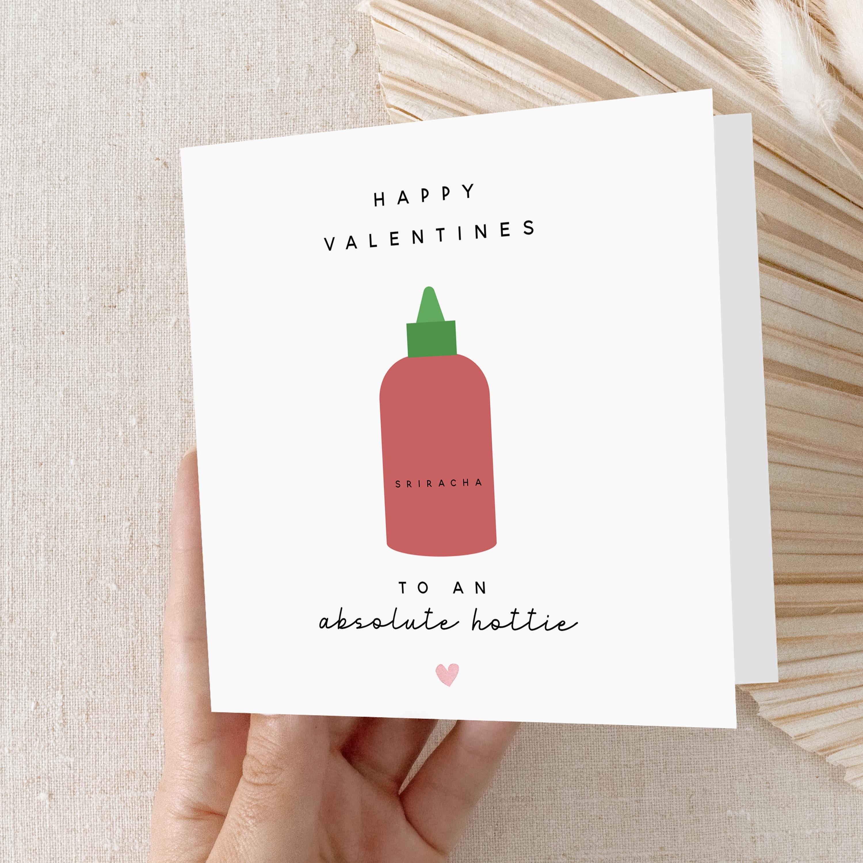 Valentines Card, Absolute Hottie Valentine&