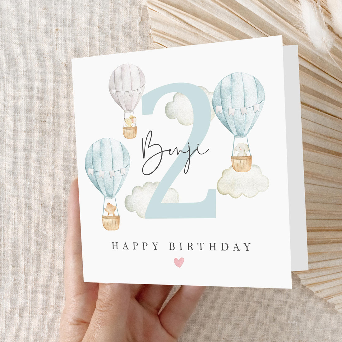 2nd Birthday Card, Children&