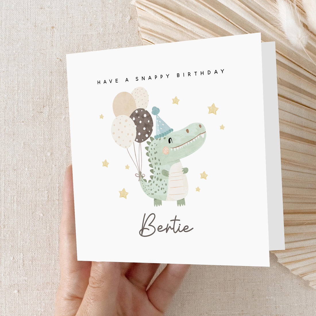 Personalised Birthday Card, Children&