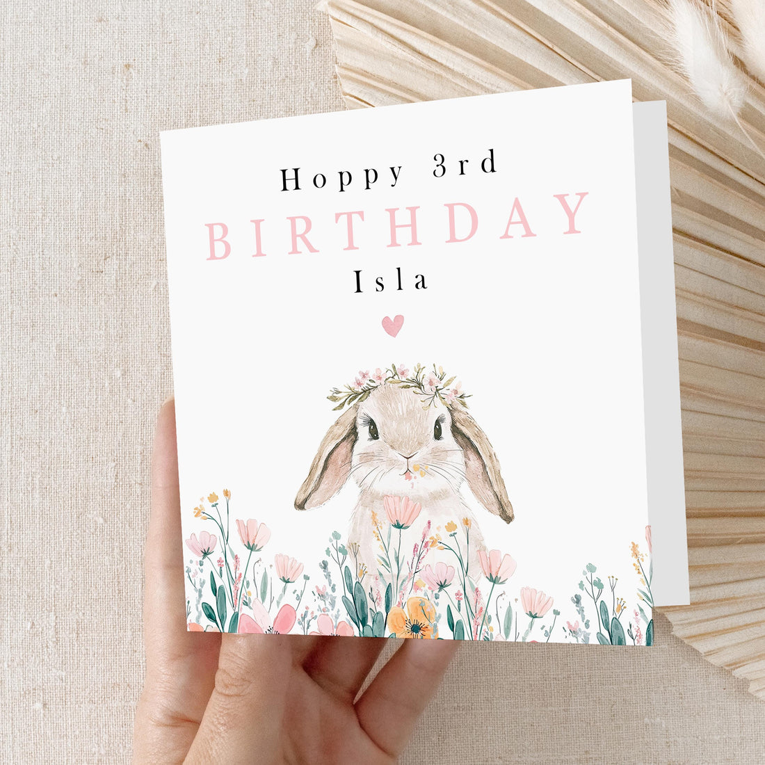 3rd Birthday Card, Children&