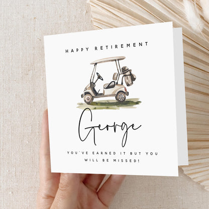 Retirement Card Personalised, Happy Retirement, Retirement Gift, Work Leaving Card, Sorry You&
