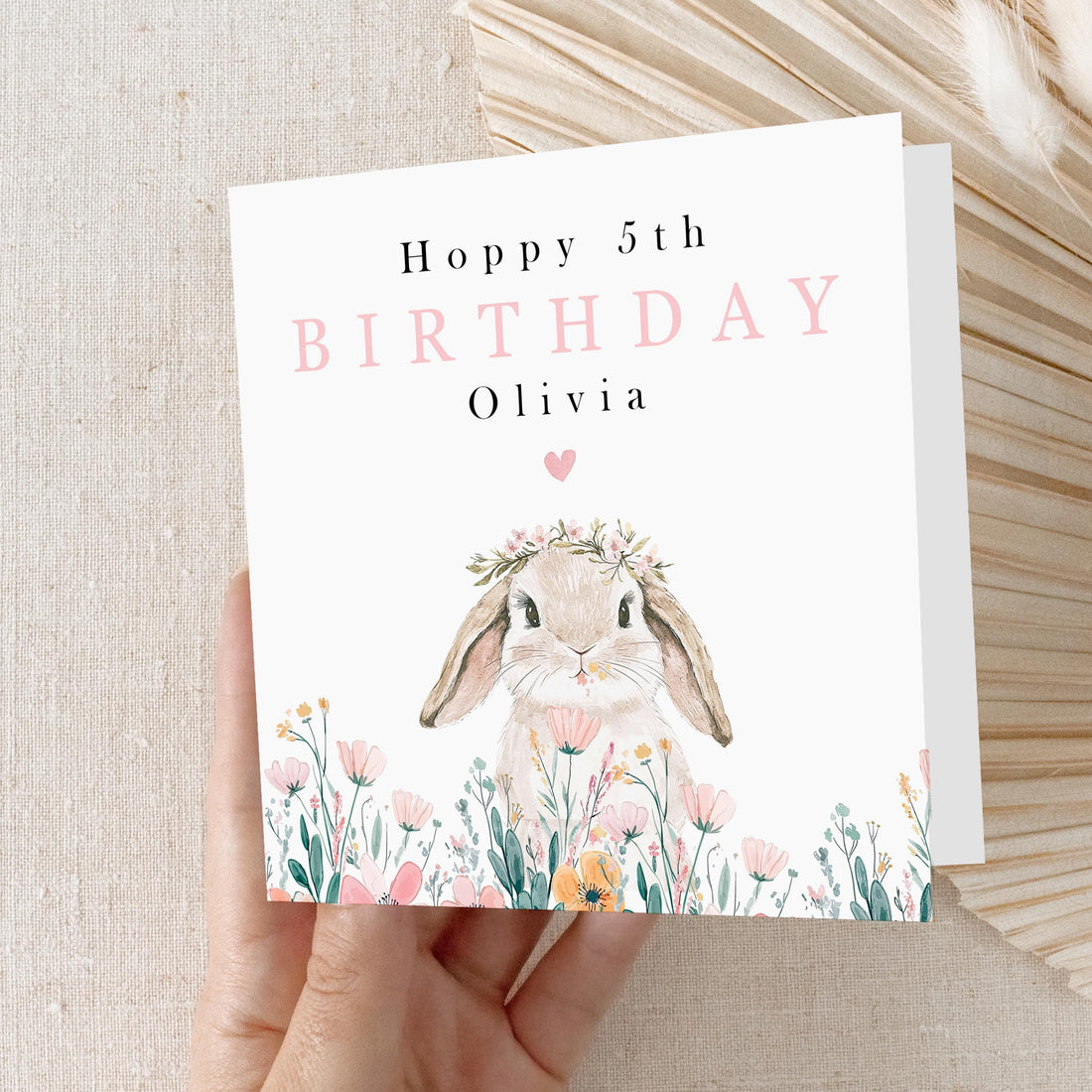 5th Birthday Card, Children&