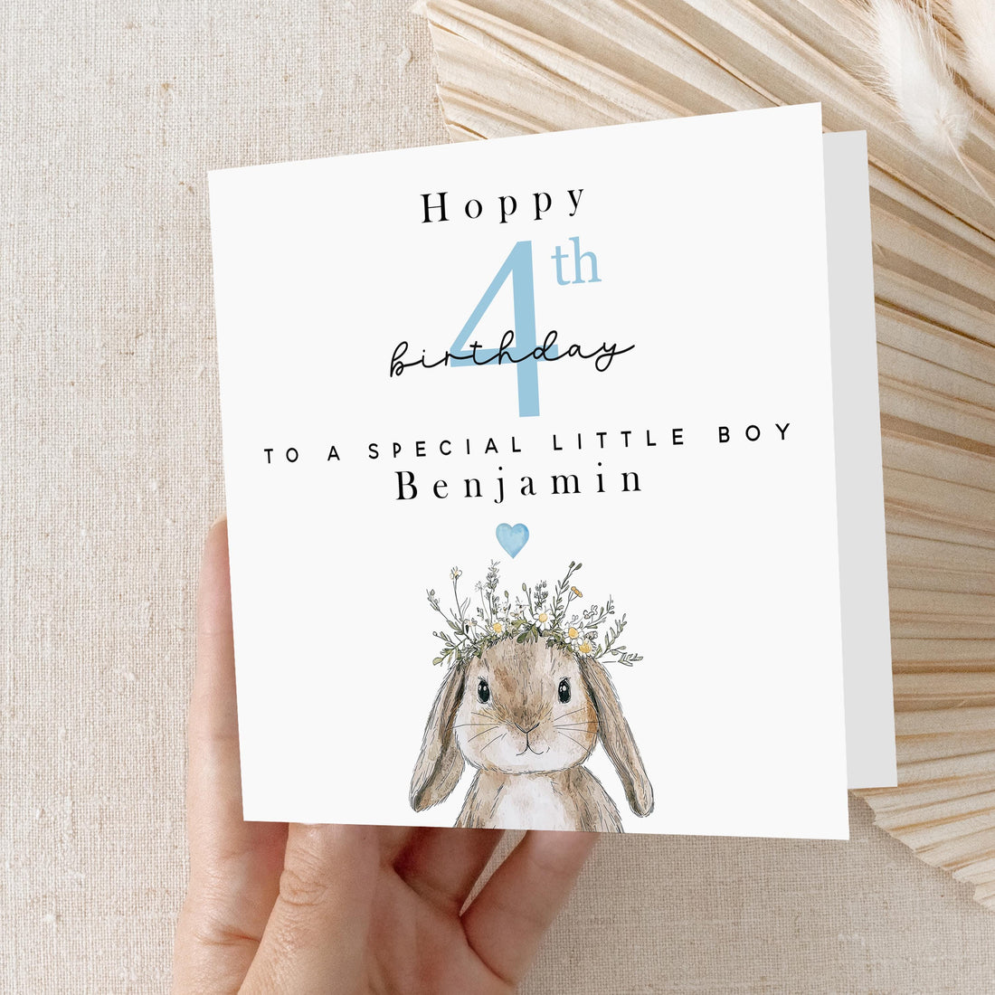 4th Birthday Card, Children&