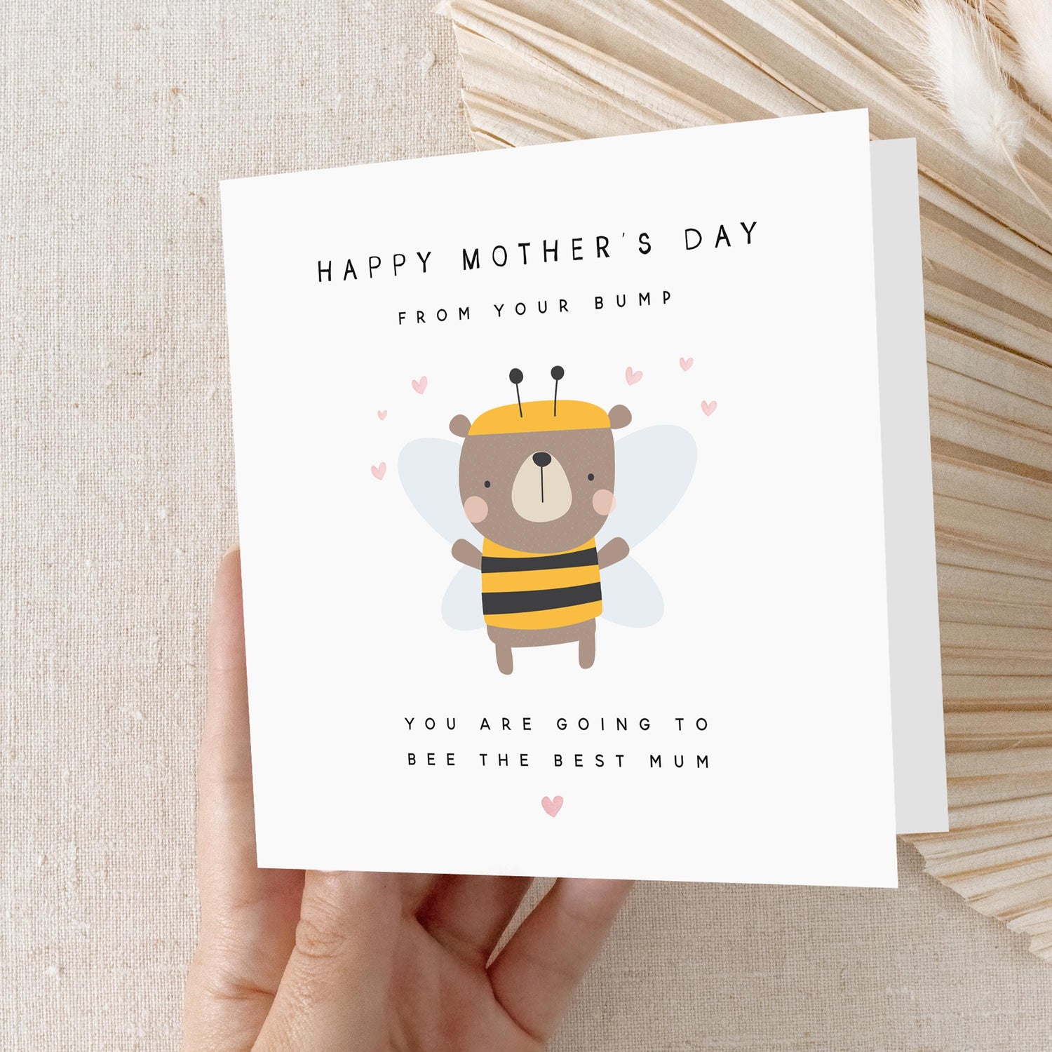Mothers Day Card, Card From Bump, Happy Mother&