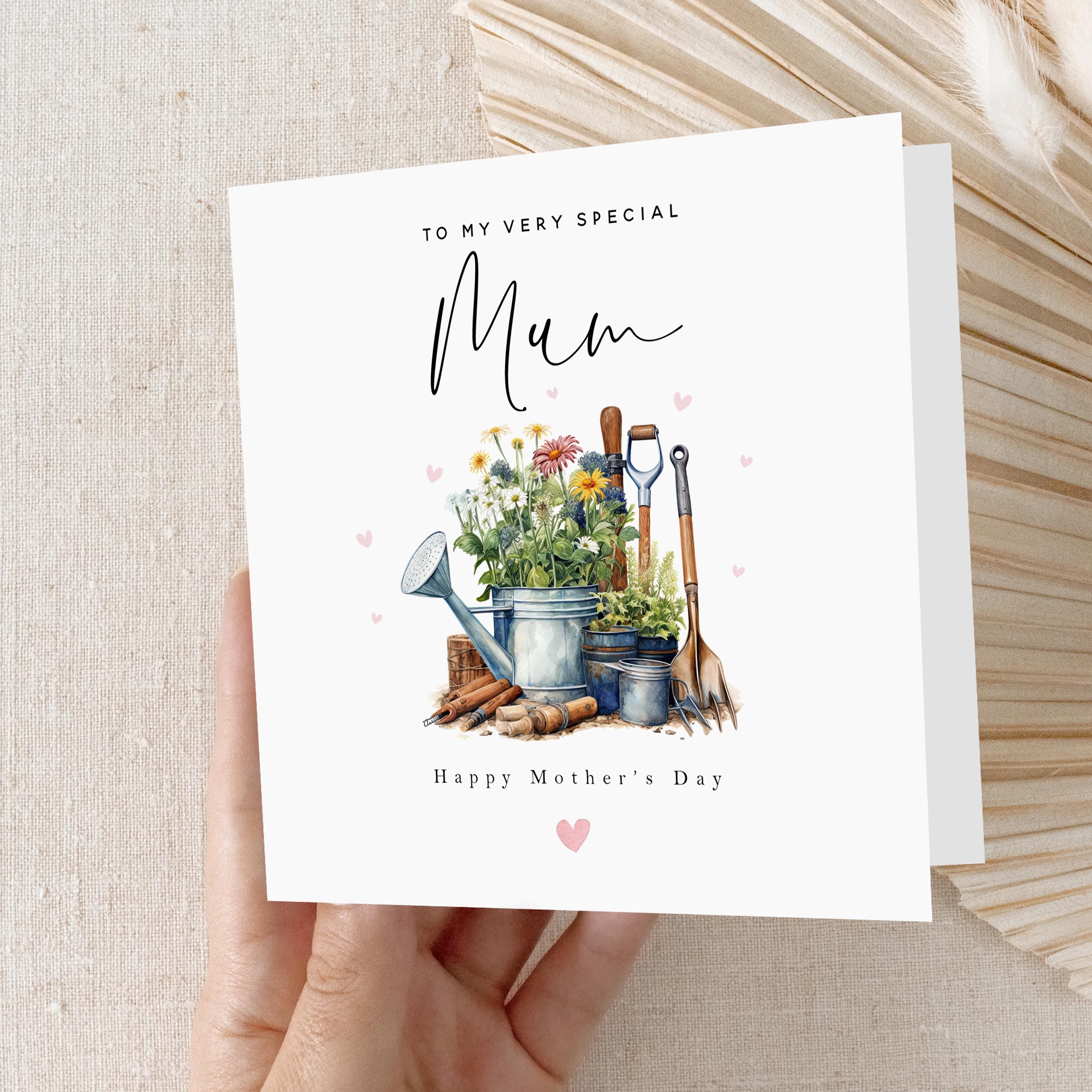 Mothers Day Card, Card For Mum, Happy Mother&