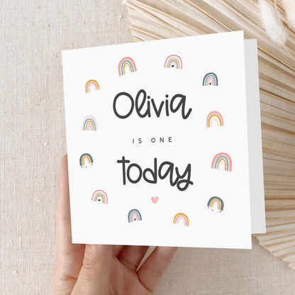 1st Birthday Card, Children&
