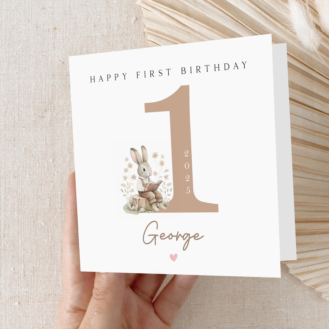 1st Birthday Card, Children&