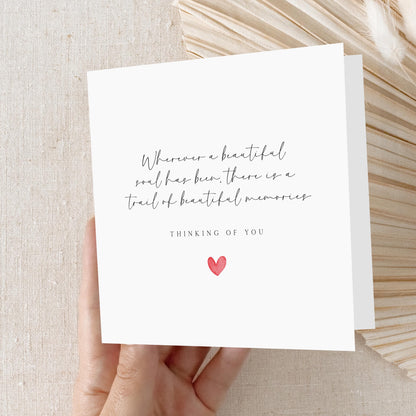 Sympathy Card, Thinking Of You Card, Sorry For Your Loss, Bereavement Card, Loved One, Card For Family, Condolence Card, Card For Friend