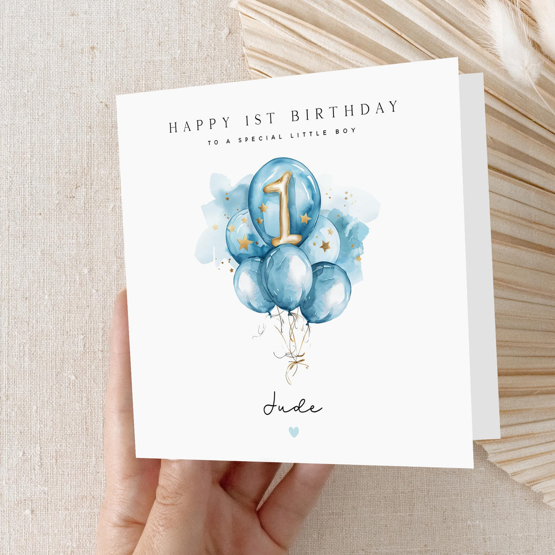 1st Birthday Card, Children&