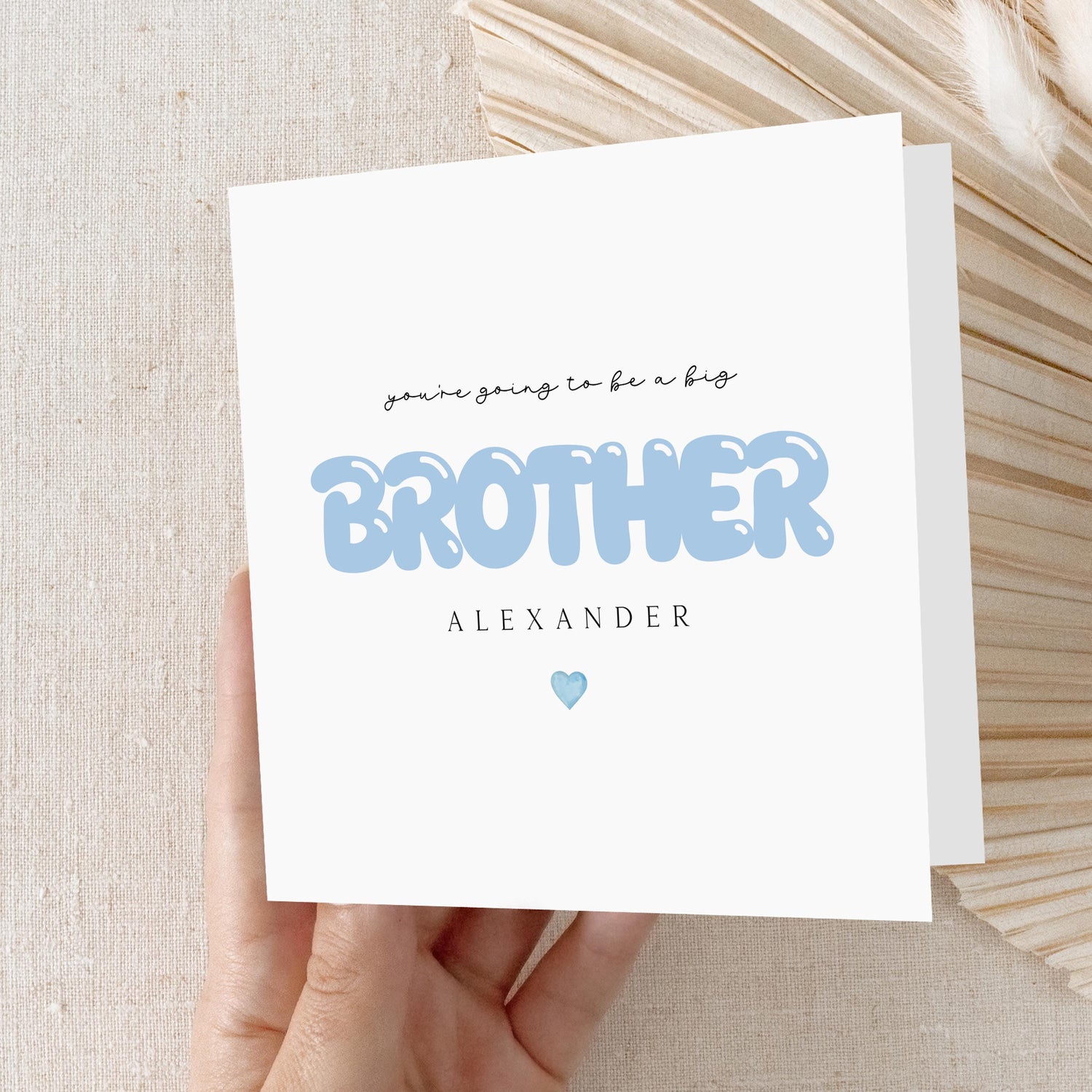 Big Brother Card Personalised, You&