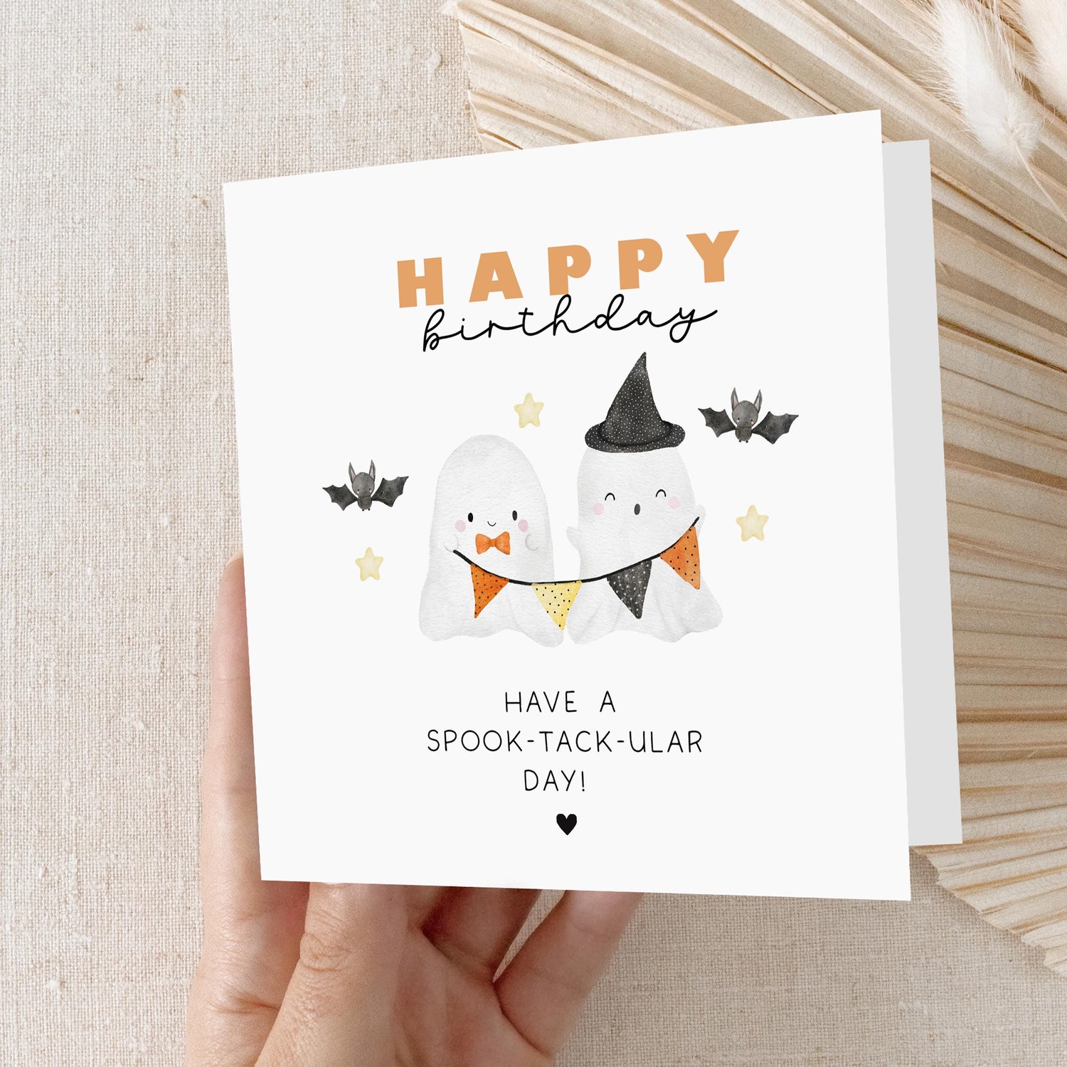 Halloween Birthday Card, Happy Birthday Card, Kids Birthday Card, Card For Son, Daughter, Grandson, Granddaughter, Niece, Nephew, Halloween