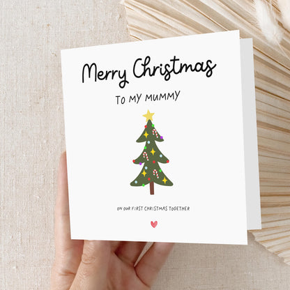 First Christmas As My Mummy Card, Xmas Card For Mum, First Christmas As Mum, Christmas Card For Her, New Mum Card, Card From Baby, 1st Xmas
