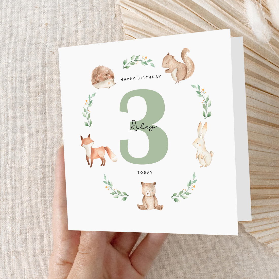 Personalised Birthday Card, Children&