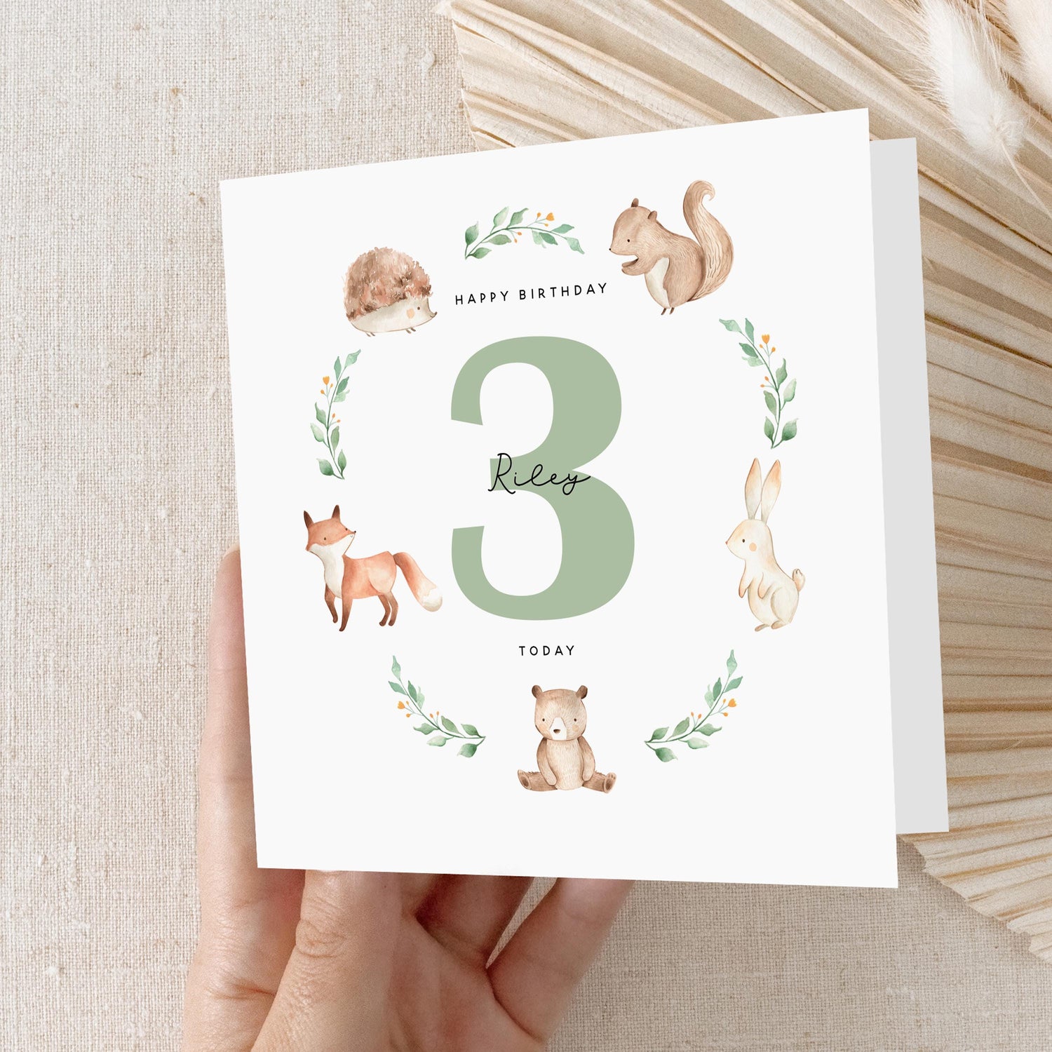 Personalised Birthday Card, Children&