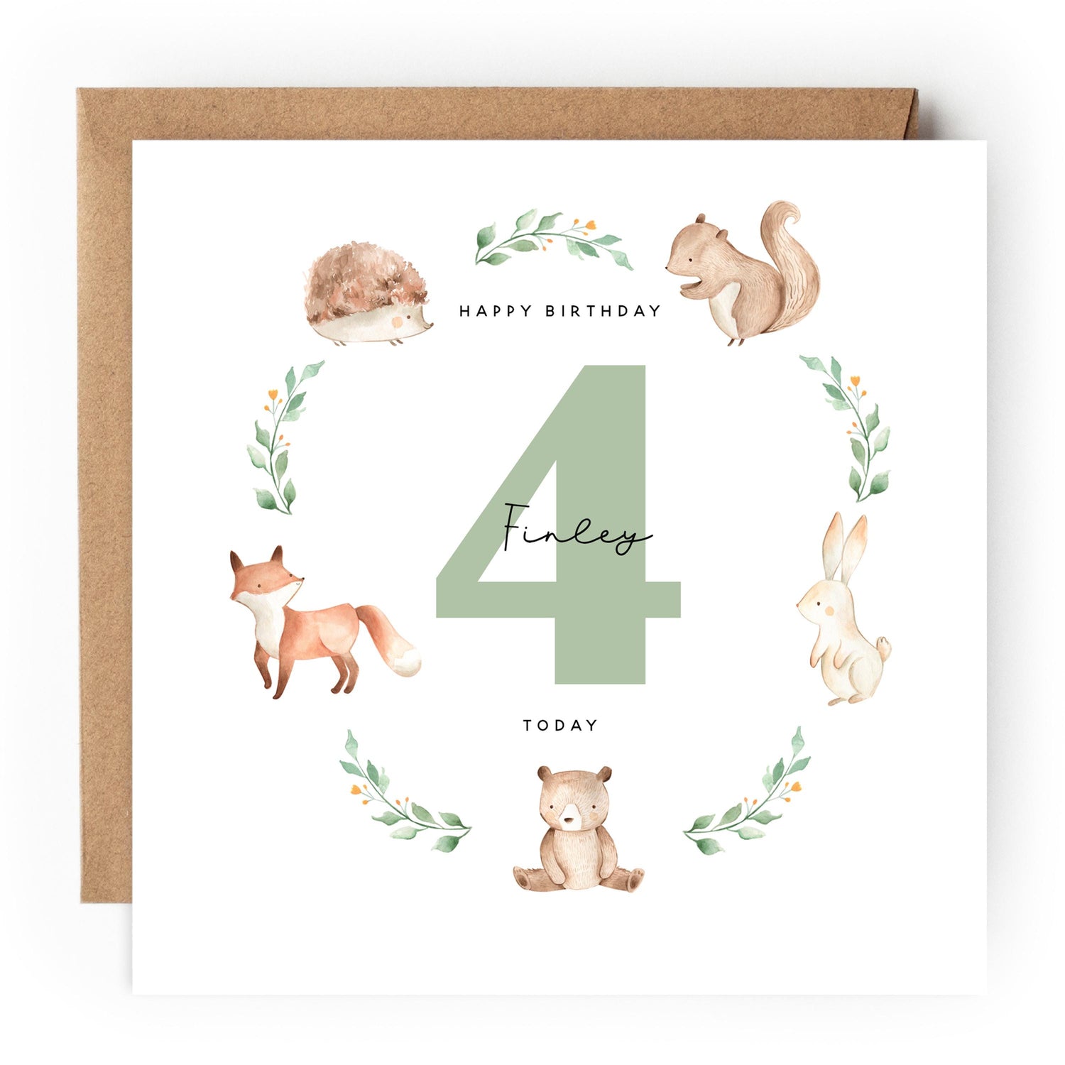 Personalised Birthday Card, Children&