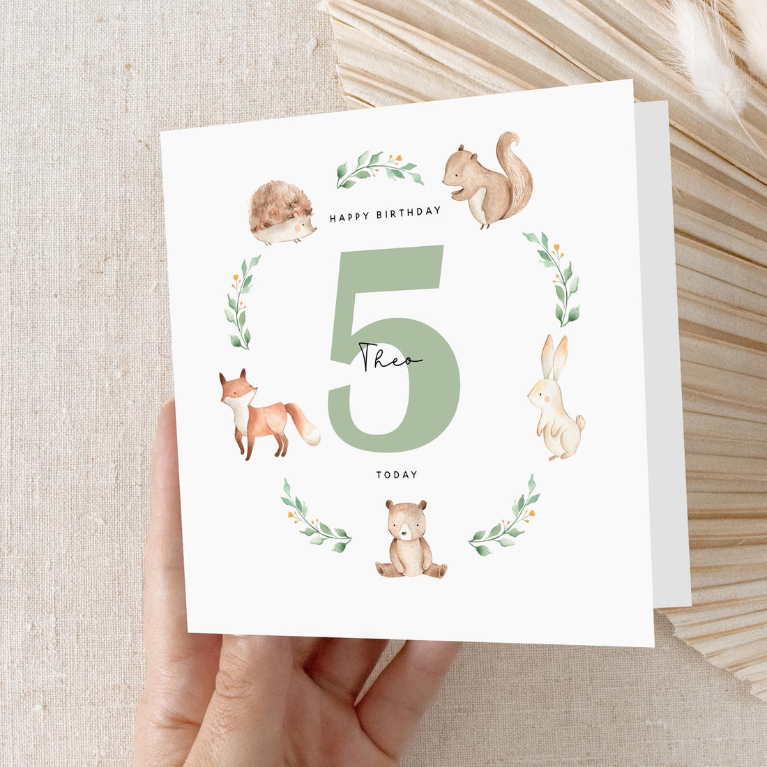 Personalised Birthday Card, Children&