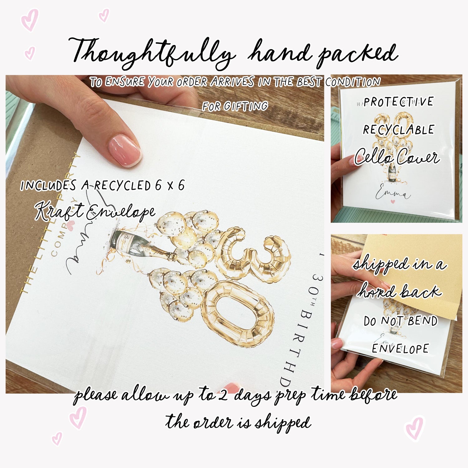 Personalised Baby shower Card, Baby Shower Gift, New Mum To Be, Baby Girl Card, Baby Sprinkle Card, Handmade Gift, Pink Ribbon