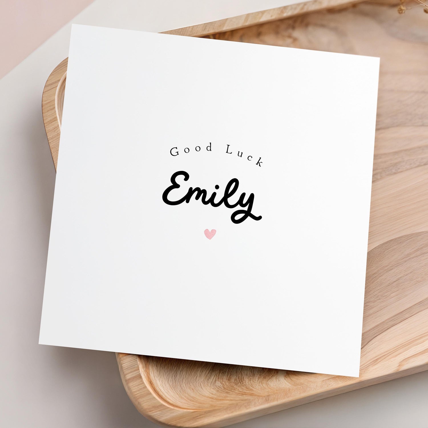 Personalised Good Luck Card,Leaving Card,New job Card,University School Exams Card,Good Luck Gift, Card For Him, Card For her, Arc