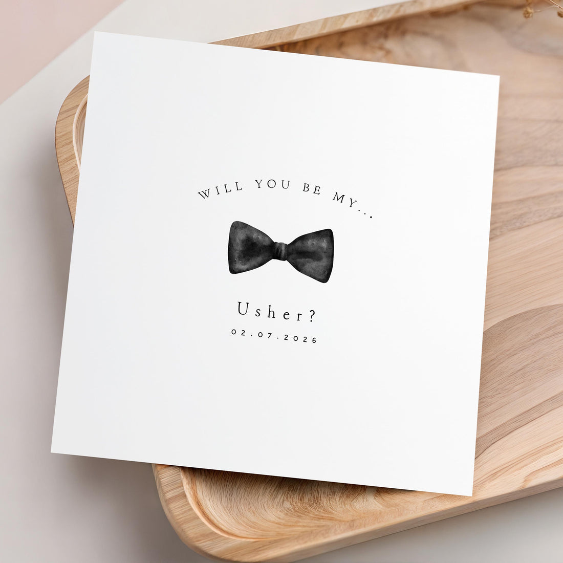 Personalised Usher Card- Wedding proposal cards- Will you be my Usher? Handmade Wedding Cards, Wedding Planning, Made To Order