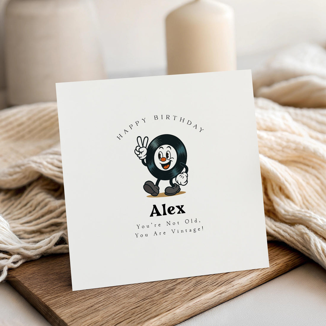 Personalised Birthday Card, Birthday Card For Husband. Brother, Friend, From Kids, Handmade Birthday Gift, You&
