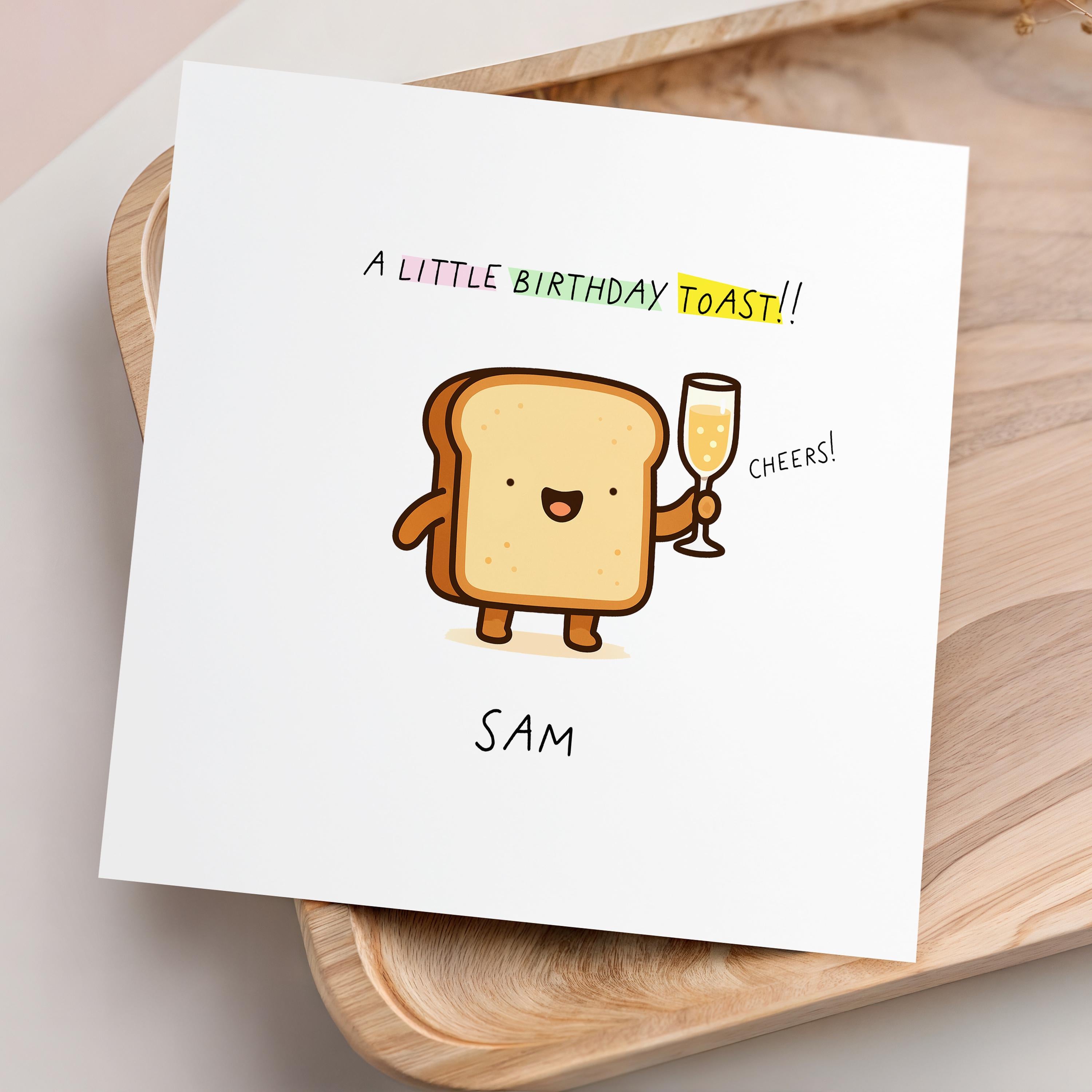 Personalised Birthday Card, Birthday Card , Card For Son, Daughter, Sister, Brother, Friend, Birthday Gift For Him, For Her, Kraft Envelope