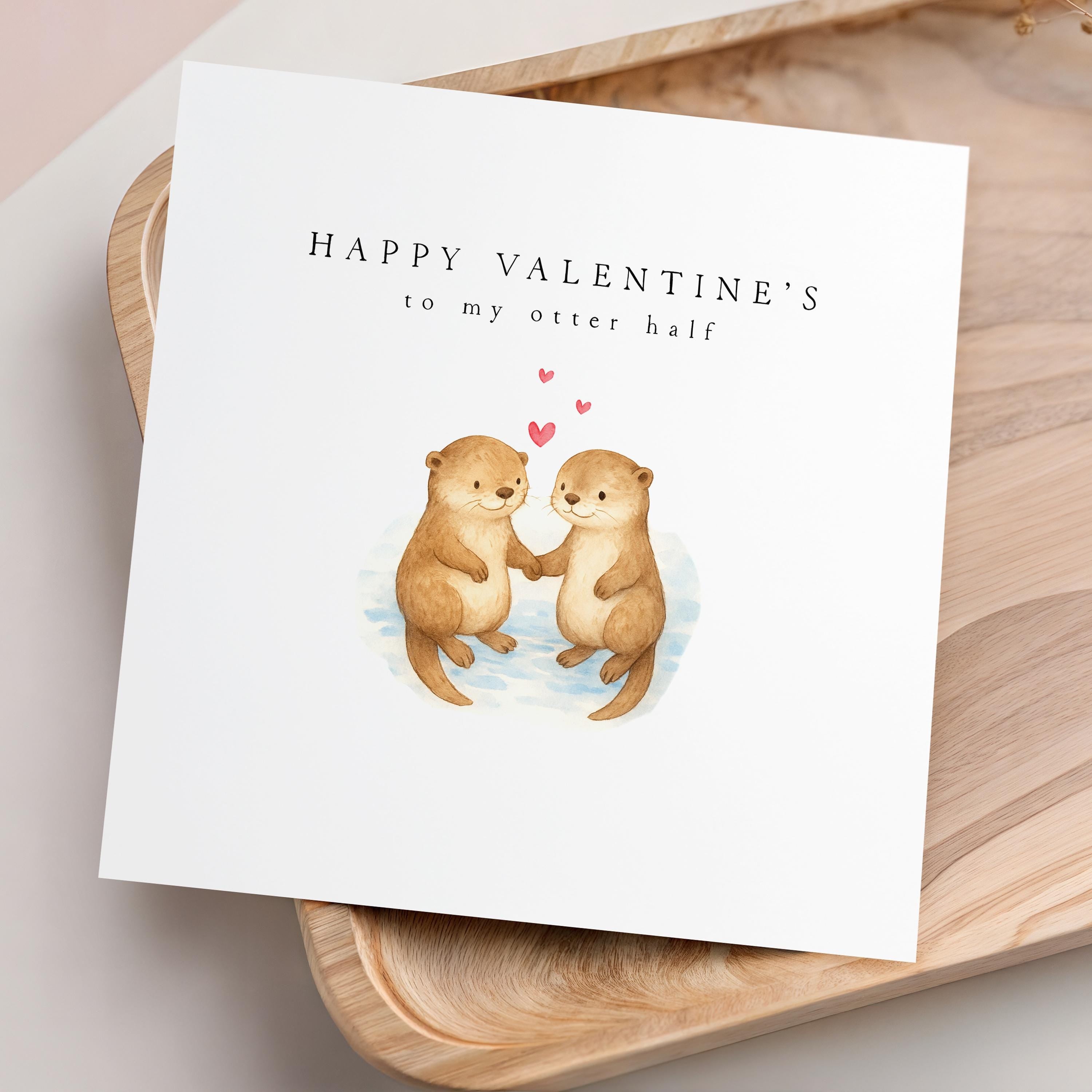 To My Otter Half Card Valentines Day Card