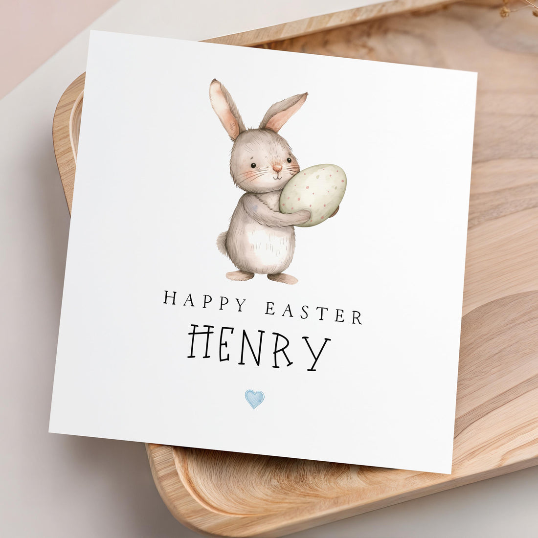 Easter Card Personalised, Easter Card For Children, Card For Daughter, son, Granddaughter, Grandson, Nephew, Happy Easter Card, Easter Gift