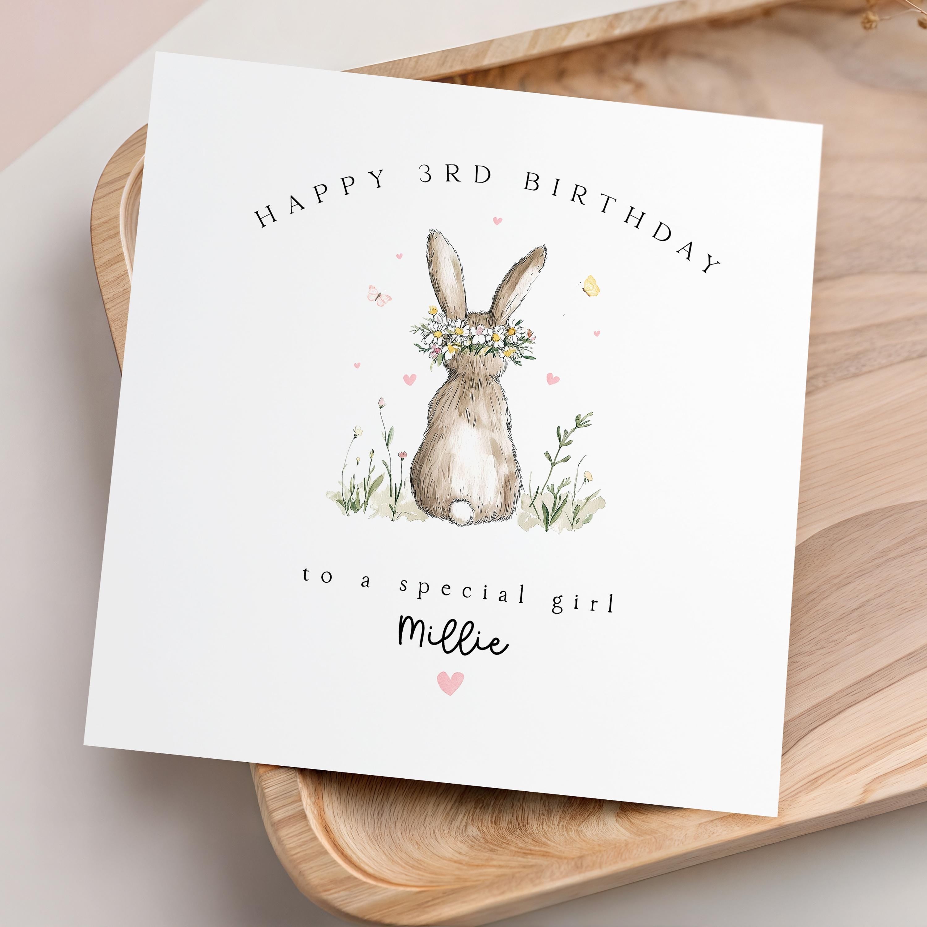Personalised Birthday Card, Children&