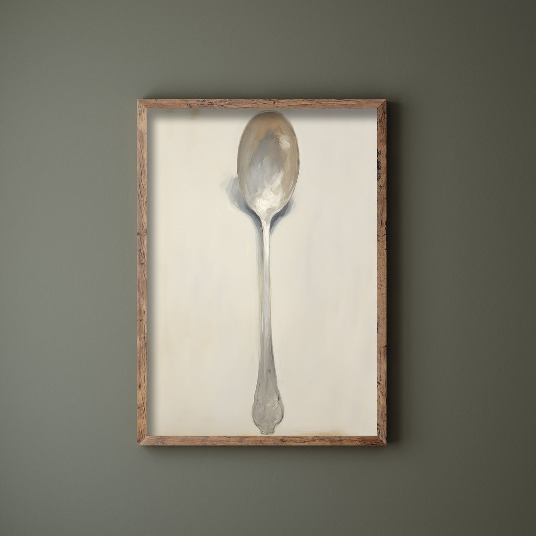 spoon in oil Print