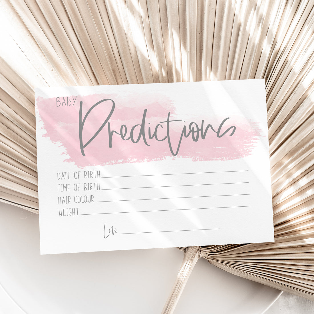 Pink Swash Prediction &amp; Advice Cards