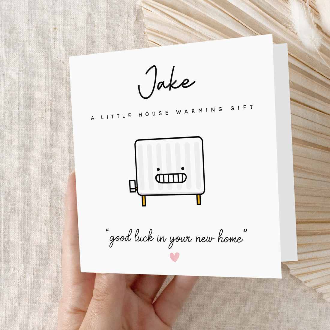 Personalised Housewarming Card