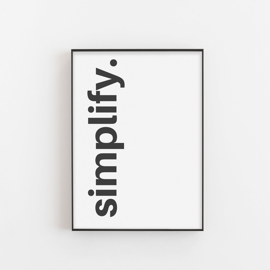 Simplify Print