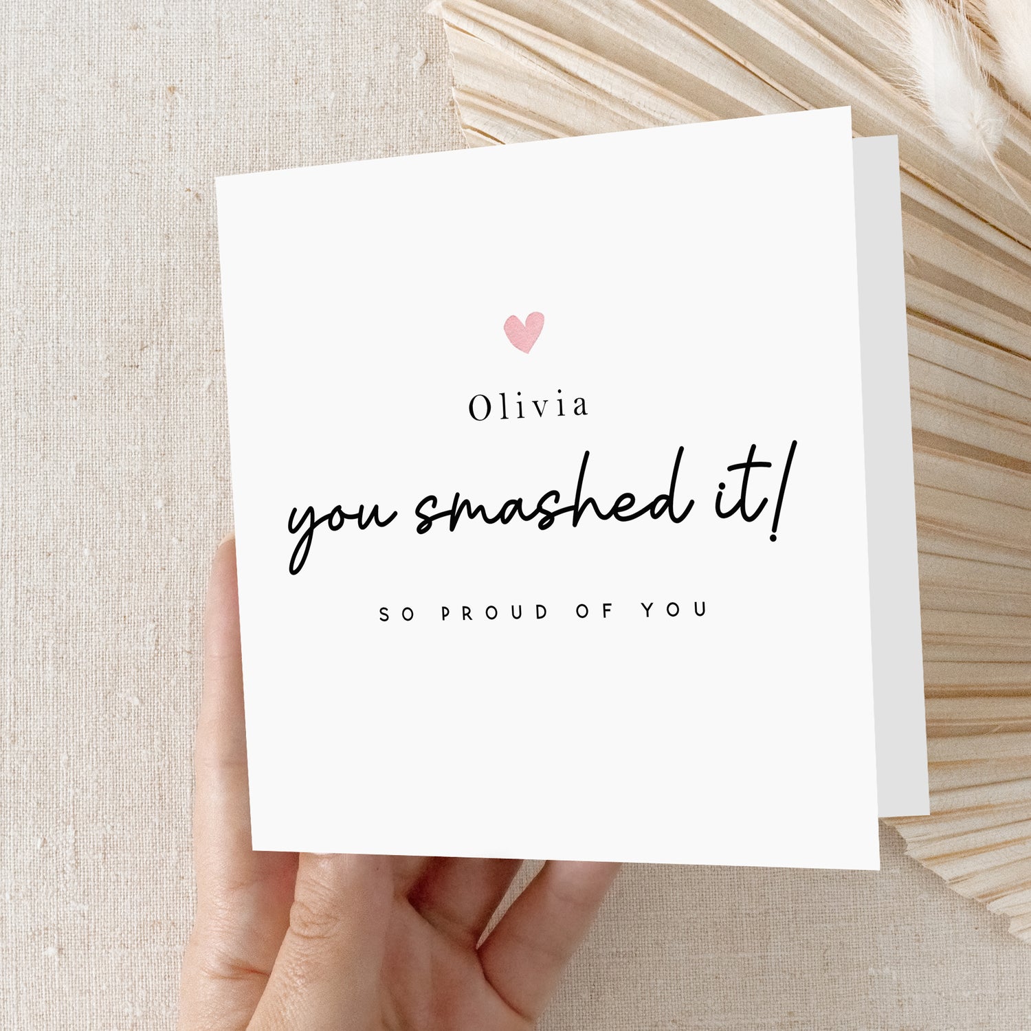 You Smashed It Card