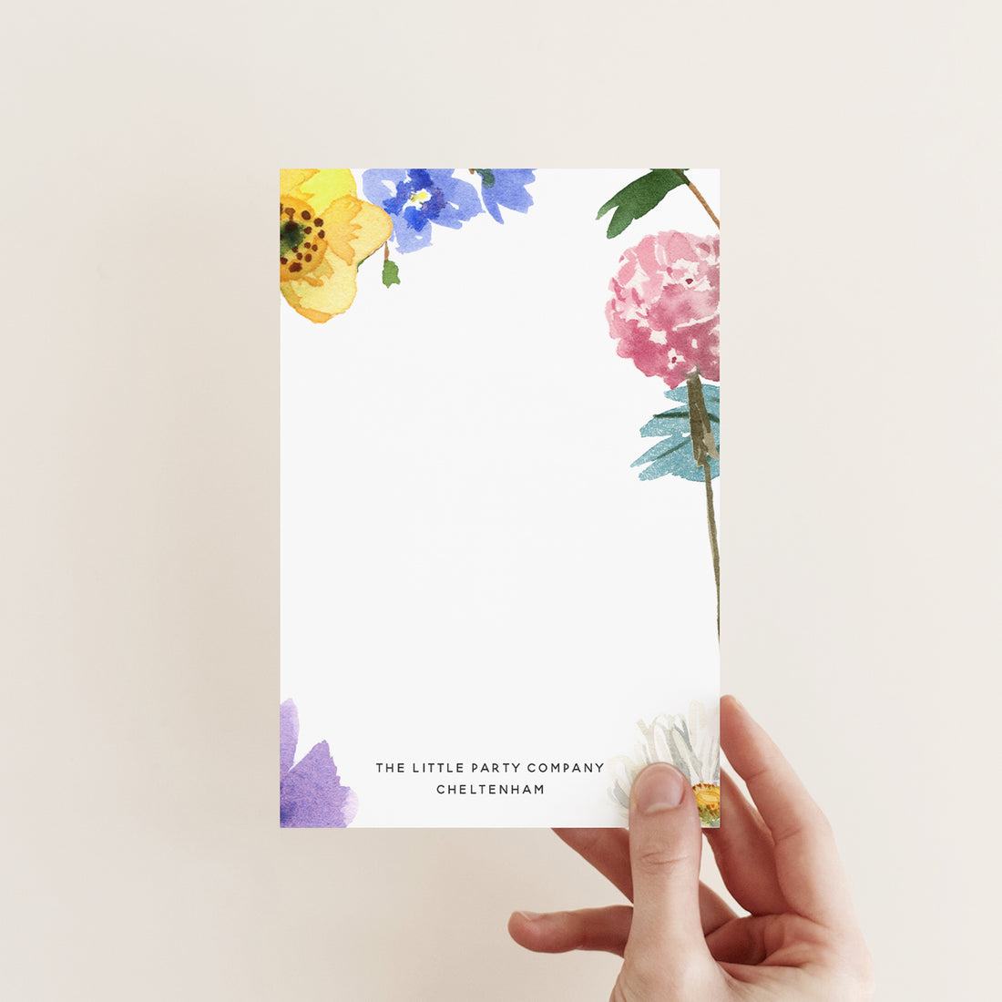 Spring Flower Baby Prediction Cards